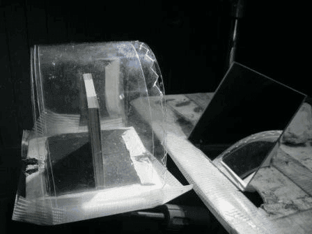 Ballistics - DIC setup using shroud and mirror