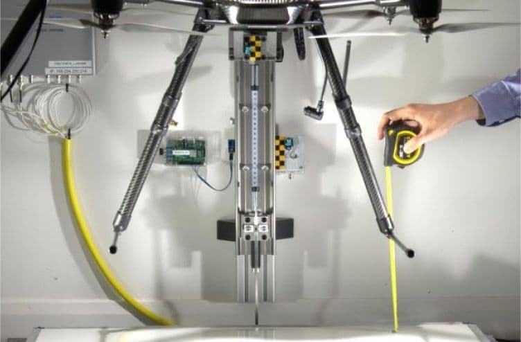 Figure 7. Non destructive hard landing test